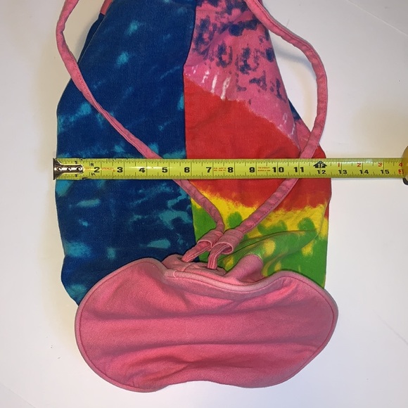 Tie Dyed Y2K Drawstring Backpack - Picture 8 of 8